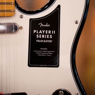 FENDER Player II Telecaster, Maple Fingerboard, Black image 7