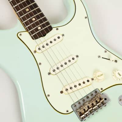 1962 Fender Stratocaster, Sonic Blue Refin image 17