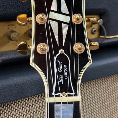 Gibson Custom Shop '68 Les Paul Custom Reissue 2007 - Red Tiger image 3