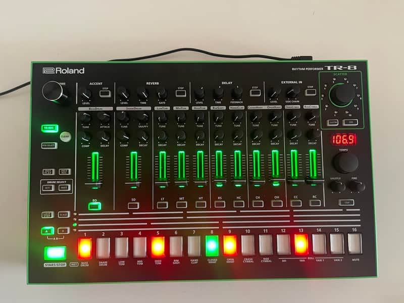 Roland AIRA TR-8 Rhythm Performer | Reverb