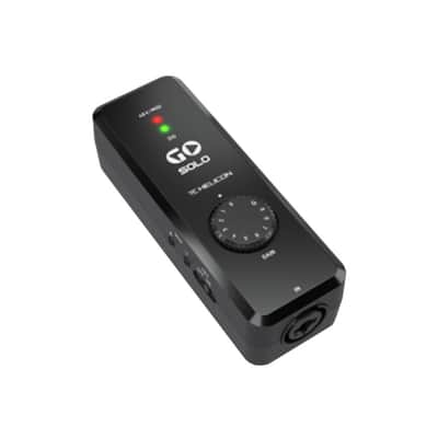 TC Helicon GO SOLO Portable USB Audio / MIDI Interface
