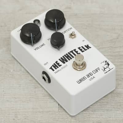 Used Wren And Cuff White Elk Distortion Pedal image 4