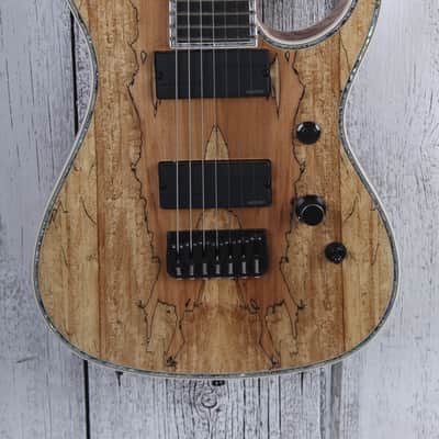 BC Rich 2019 Shredzilla Extreme Series Spalted Maple 7 String Electric Guitar image 3