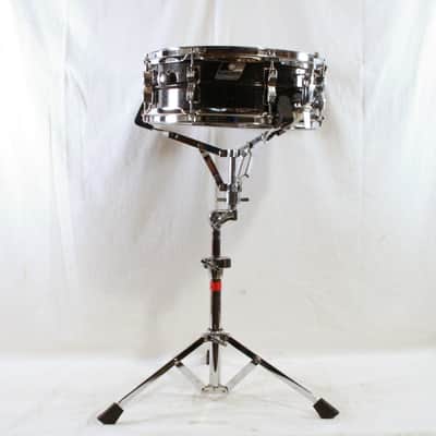 90's-Mid 2000's Ludwig LM404 "Black Galaxy" Acrolite Snare Drum w/ Case, Stand, Sticks, & Practice Pad image 21