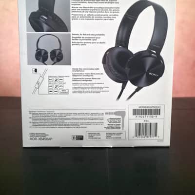 SONY MDR XB450AP Extra Bass On-Ear Headphone Eadrphone with Mic image 2