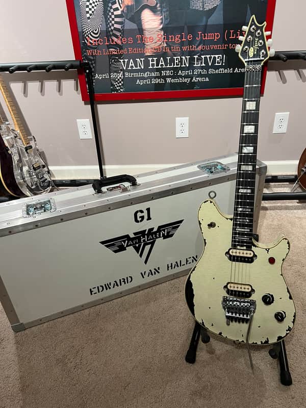 EVH Van Halen Wolfgang Signature Limited Edition Tour Relic - Ivory image 1