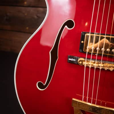 2004 Gibson Custom Shop Super 400 CES Art & Historic - Wine Red image 11