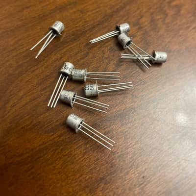 10 NOS Continental Devices India Ltd. (CDIL) BC108C NPN Transistor - TO-18 metal can image 4