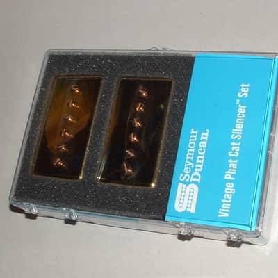 Seymour Duncan Phat Cat Silencer Vintage Pickup Set (Gold) New with Warranty image 1