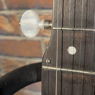 Vintage 1970s Kay KBJ-12 5-String Banjo w/ Chipboard Case image 6