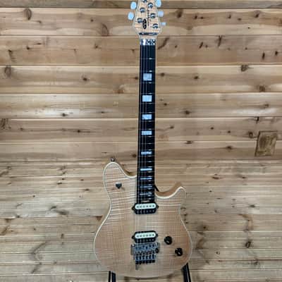 EVH Wolfgang USA Electric Guitar - Natural 5A Flame Top image 2