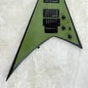 Mint Jackson X Series Rhoads RRX24 Electric, Laurel Fretboard, Matte Army Drab Finish