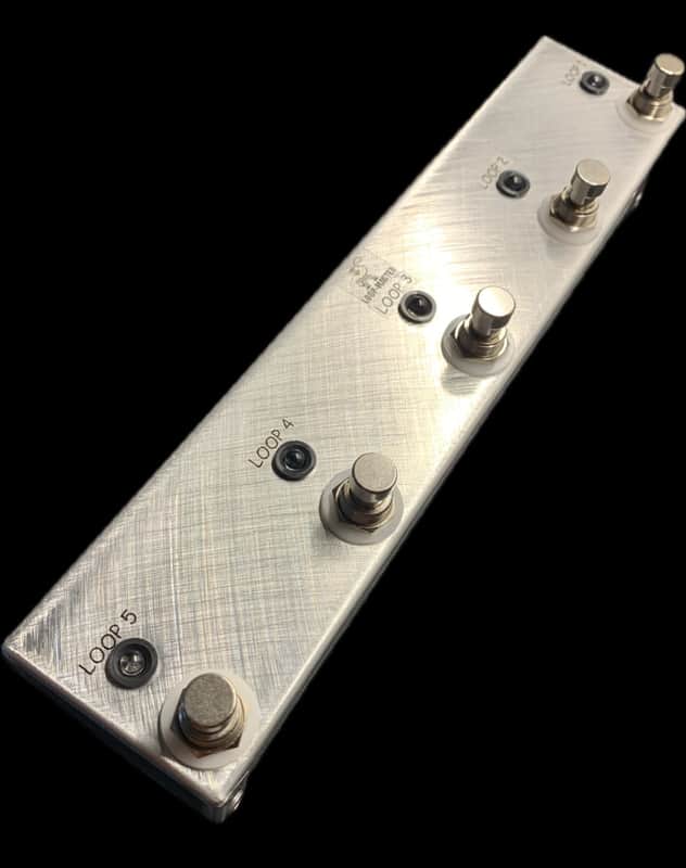 Loop-Master Pedals 5 Loop True Bypass Looper Pedal Loop Switcher (Strip) USA MADE IN STOCK! image 1