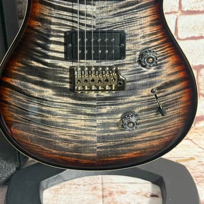 Immagine PRS Wood Library-Modell Custom 24 Charcoal Tri-Colour Burst - 10 Top- Ebony FB - 85/15+ TCI 2 pcs Worldwide #1 - 2