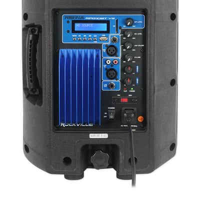Rockville RPG10BT V2 10" Powered 600W DJ PA Speaker BlueTooth/Wireless/Remote/EQ image 4