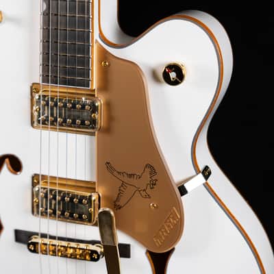Gretsch Synchromatic Falcon Electric Guitar – Snowcrest White image 9