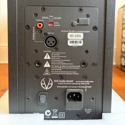 EVE Audio SC205 Active Studio Monitors (Pair) – Mint w/OVP image 7
