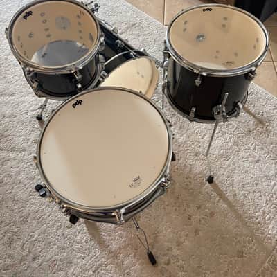PDP PDNY1604BO New Yorker 10/13/16/5x14" 4pc Drum Kit 2021 - Present - Black Onyx Sparkle image 6