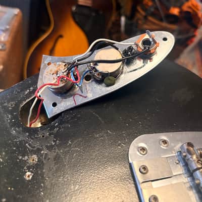 1969 Fender Mustang Bass Black Refin image 20