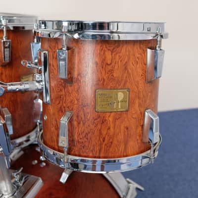 Sonor Signature Horst Link 18" - 10" - 12" - 14" Heavy Shells Bubinga drumkit from 1980's image 6