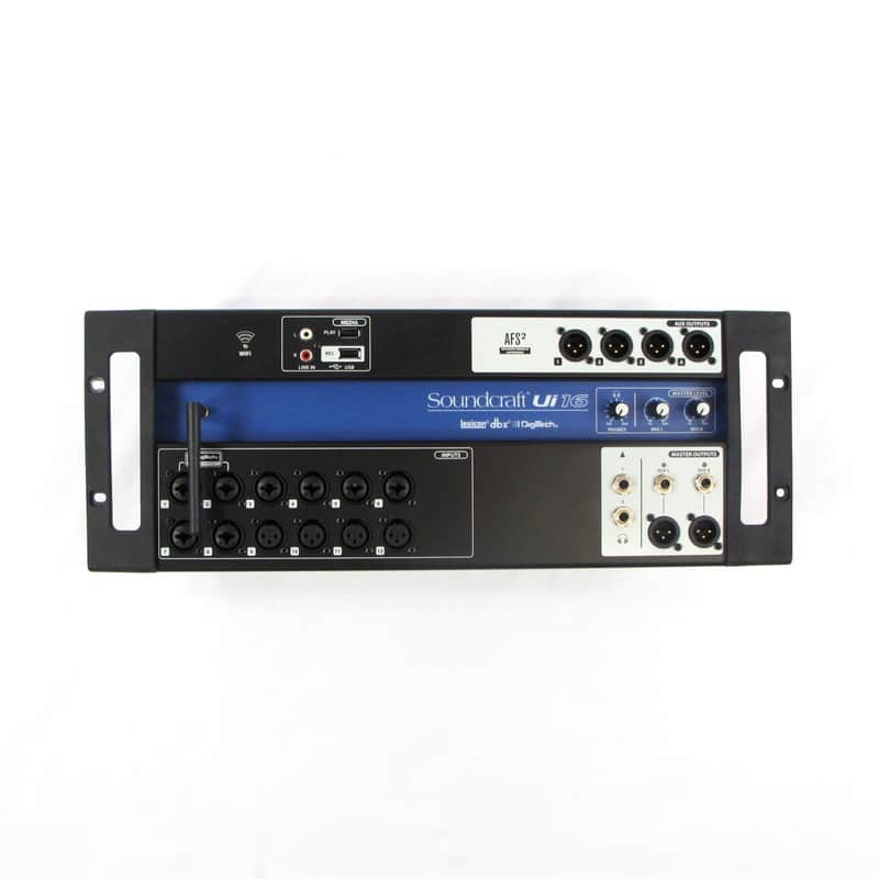 Soundcraft Ui-16 Rackmount 16-Channel Digital Mixer image 1