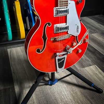 Gretsch G5420T Electromatic Classic Hollow Body Single-Cut Electric Guitar with Bigsby - Orange Stain image 4