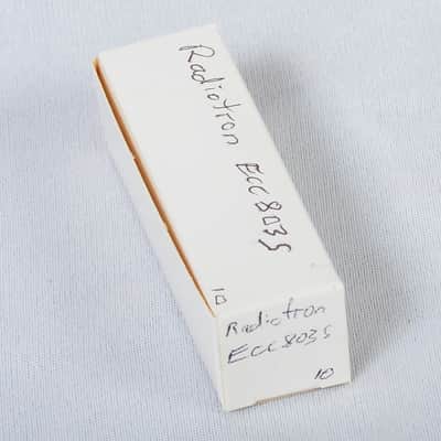 Radiotron ECC803S Preamp Tube – Tests Strong – Rare Long Plate 12AX7 Variant image 6