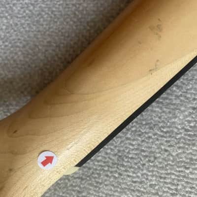 Rosewood Fingerboard Maple Wood Guitar Neck, 22 Frets image 8