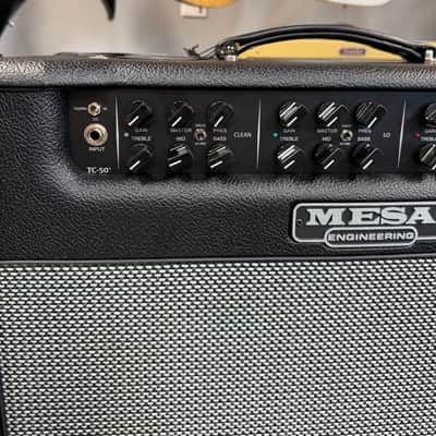 MESA/Boogie Triple Crown TC-50 50W 1x12" Tube Guitar Combo Amp - Bronco Tolex, Black #2801 image 3