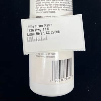 Groove Juice GJCC Cymbal Cleaner - 8oz Spray Bottle 2010s - White image 3