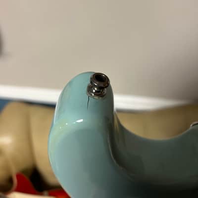 Fender American Standard Stratocaster with Rosewood Fretboard 1996 - 1997 - Sonic Blue image 7