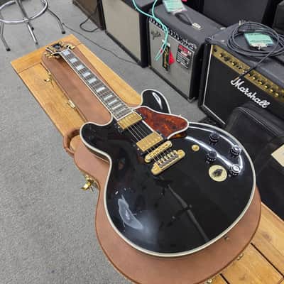 Gibson BB King Lucille 2001 with case - Ebony image 9