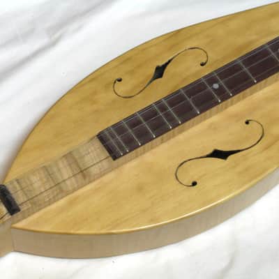 JOHN WILLIAMS DULCIMER pine top - flame maple - used image 2