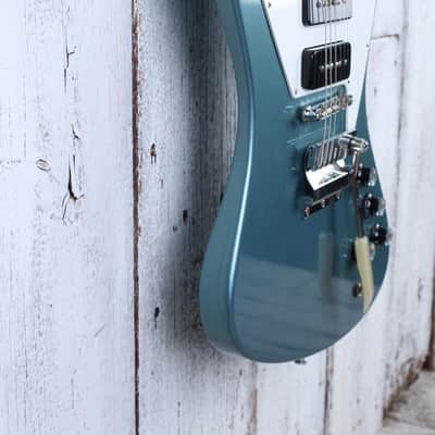 Gibson Vintage 1966 Non-Reverse Firebird III Re-Fin Re-Build Pelham Blue w Case image 10