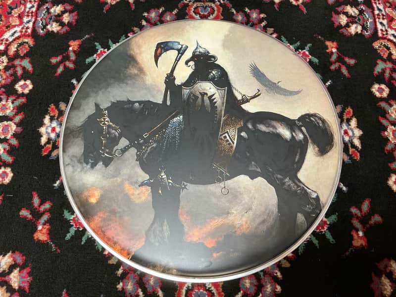 Remo The Death Dealer 22” Bass Drum Head image 1