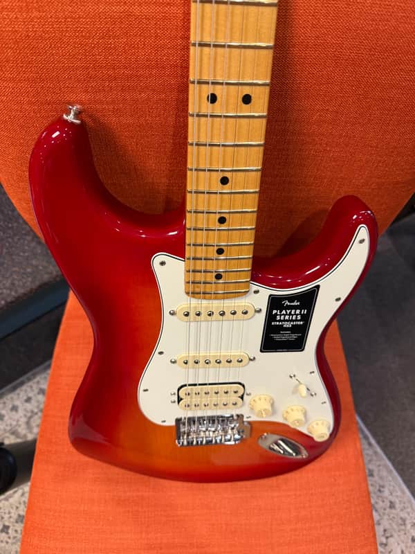 Fender Player II Stratocaster HSS 2024 - Present - Transparent Cherry Burst image 1