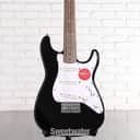 Squier Mini Stratocaster Electric Guitar - Black with Laurel Fingerboard (StratMinIBK2d1)