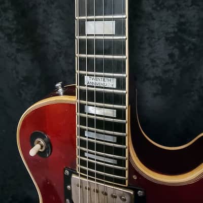 Gibson Les Paul Custom 20th Anniversary 1974 - Wine Red image 8