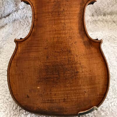1800-1850ca Saxony/Klingenthal Old Violin 4/4 image 8