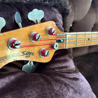 Music Man/Pre Ernie Ball SABRE 1980 - Sunburst image 9