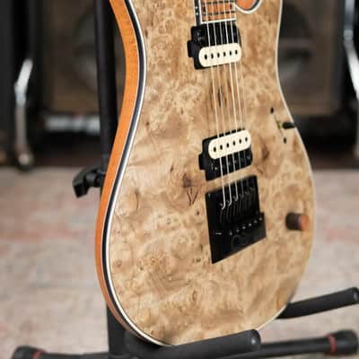 Mayones NAMM Regius 4Ever 6 – Master Grade Myrtlewood Burl with Mayones HISCOX Case image 5