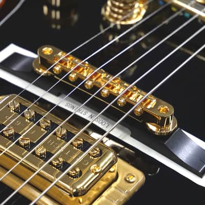 Gretsch G6136TG Pro Players Edition Falcon Gold Hardware Ebony Fingerboard 2022 Black image 12