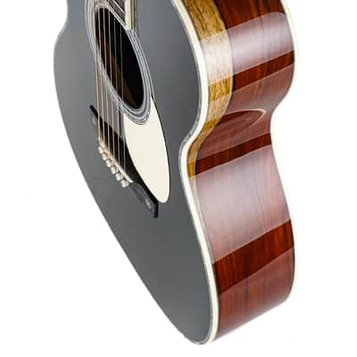 New Martin Custom Shop Style-42 OM 14-Fret Black Top w/Adirondack Spruce & Cocobolo image 10