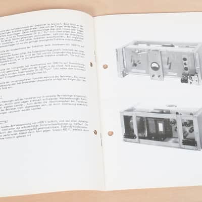Telefunken ELA V 214 100-Watts Loudspeaker Amplifier original brochure and schematics image 2