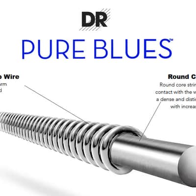 DR Guitar Strings Electric Pure Blues Vintage Pure Nickel 09-42 image 3