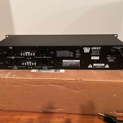 Ashly GQX series model 1502 15 band graphic equalizer - USA made - dark grey - original owner and packaging image 2
