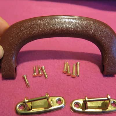 1980's vintage BRUCE OFFSET guitar case Handle for gibson les paul es 335 L5 175 image 3