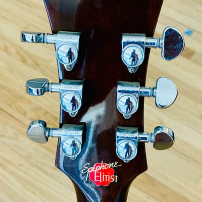 Epiphone Elitist Casino, w/Case, Near Mint, 2008 - Vintage Sunburst image 5