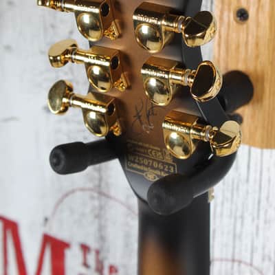 Schecter Synyster Gates Custom-S Electric Guitar Satin Gold Burst Finish image 13