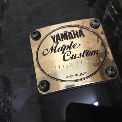 Yamaha Maple Custom 1995 - Black Maple image 4